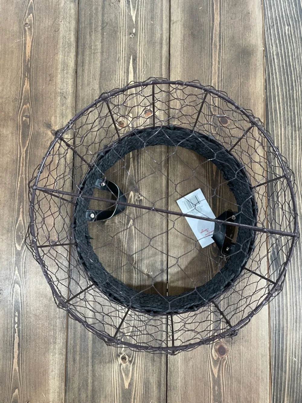 Large Wired Decorative Storage Basket